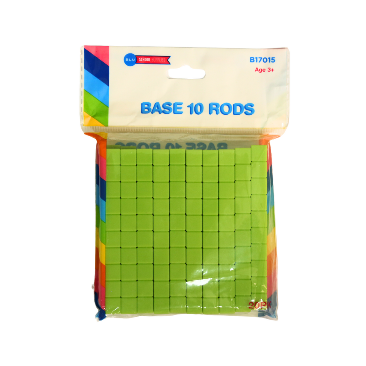 Base Ten Rods, 20pk - As low as $1.81 each!