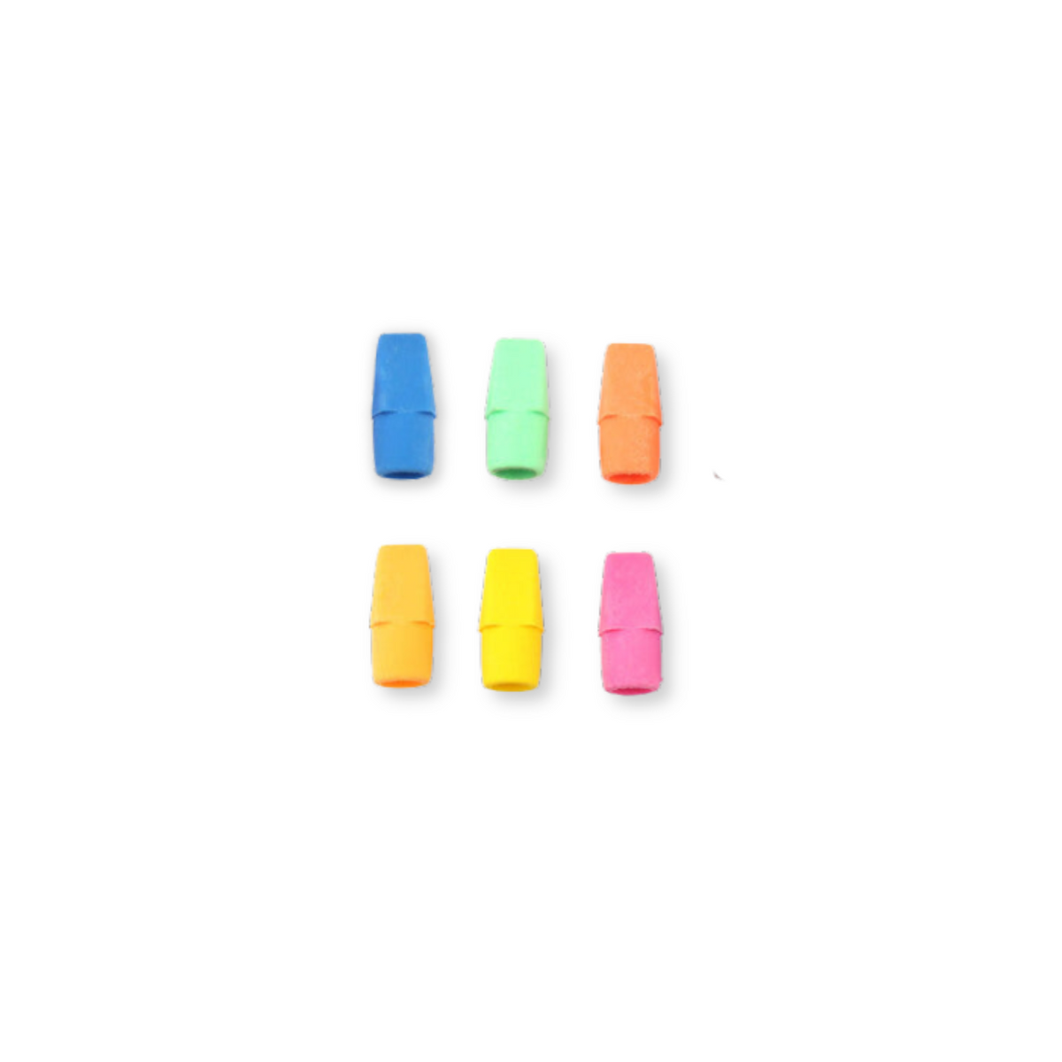 Pencil Cap Erasers, 6 pk - As low as $0.13 each!