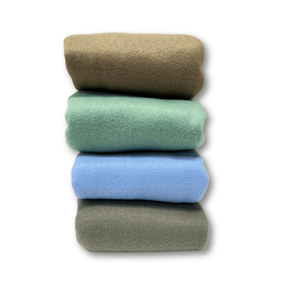 Assorted Color Folded Blanket